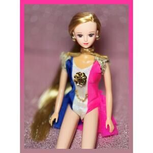 VTG Takara Japan Lina Fashion Doll Jenny Friend Barbie Ellie's Club Circus Bravo